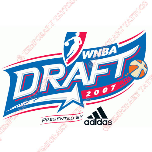 WNBA Draft Customize Temporary Tattoos Stickers NO.8598